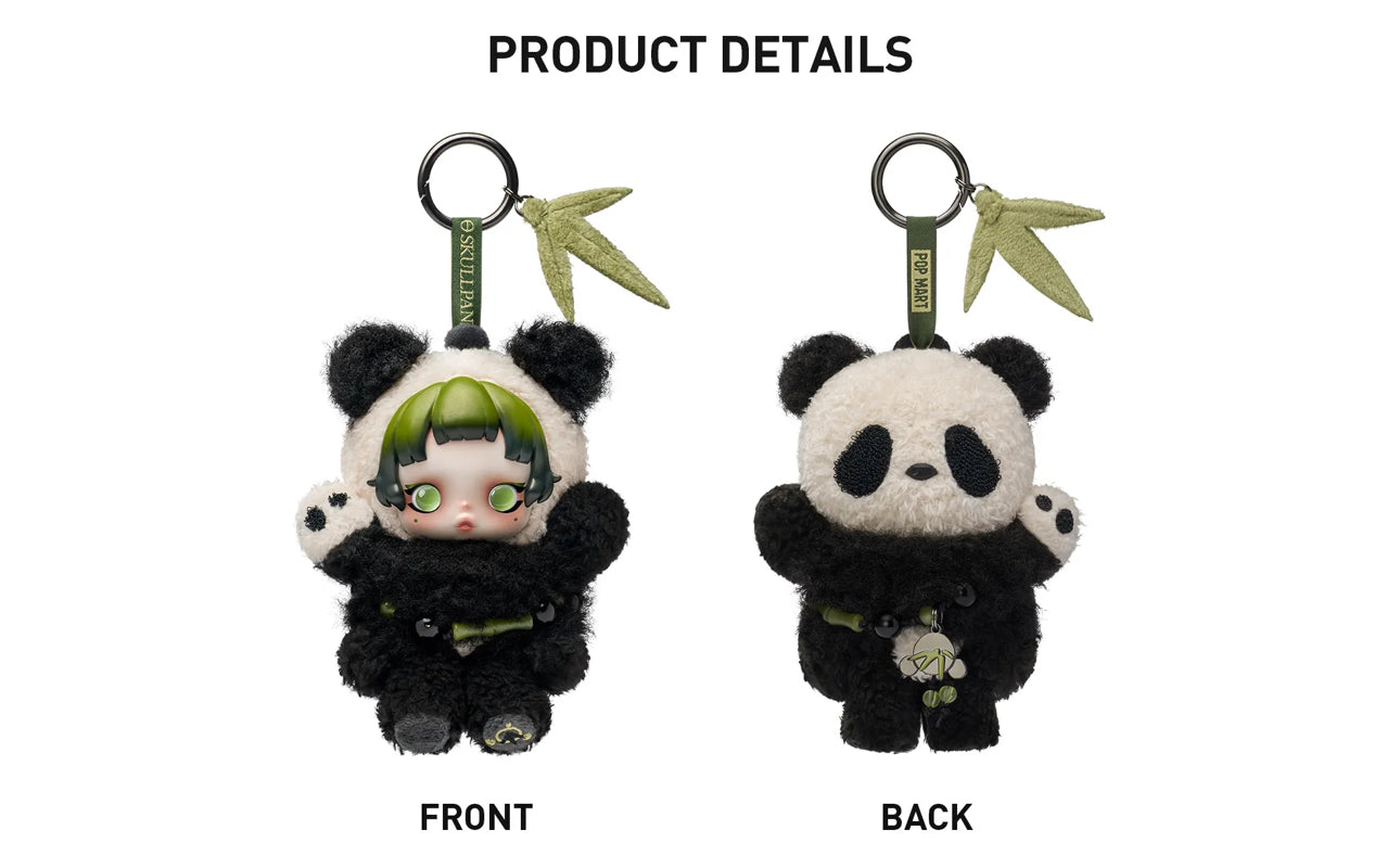 Skull Panda - Panda Pendant