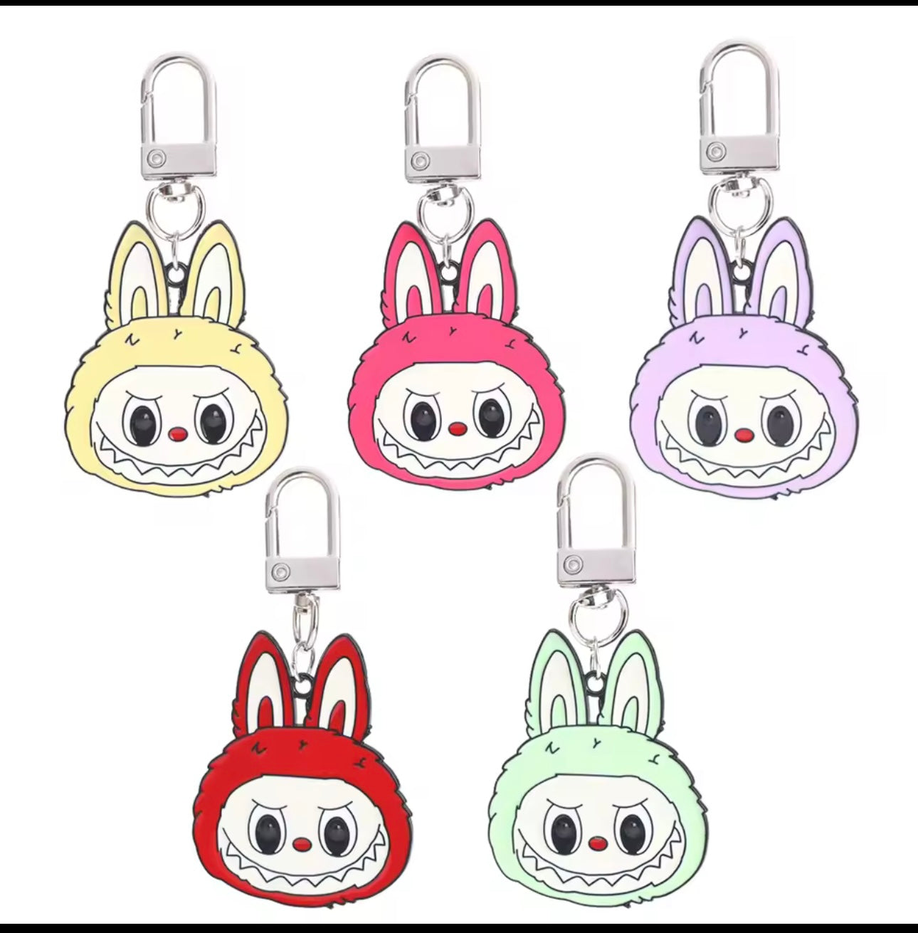 Labubu Metal Keychain