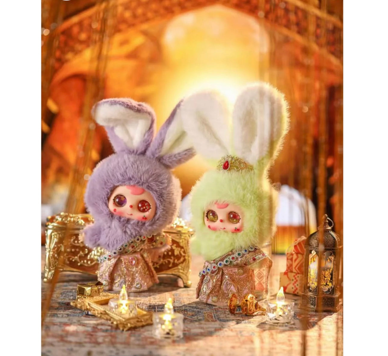 Thailand Exclusive Rabbits with dresses and crowns