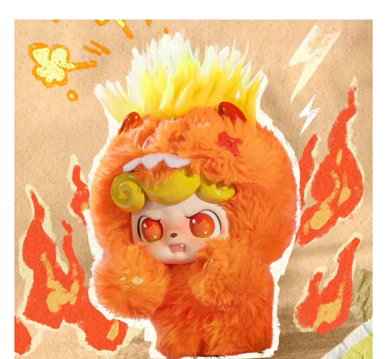 Q-Kids Emotionally Hairy Monsters