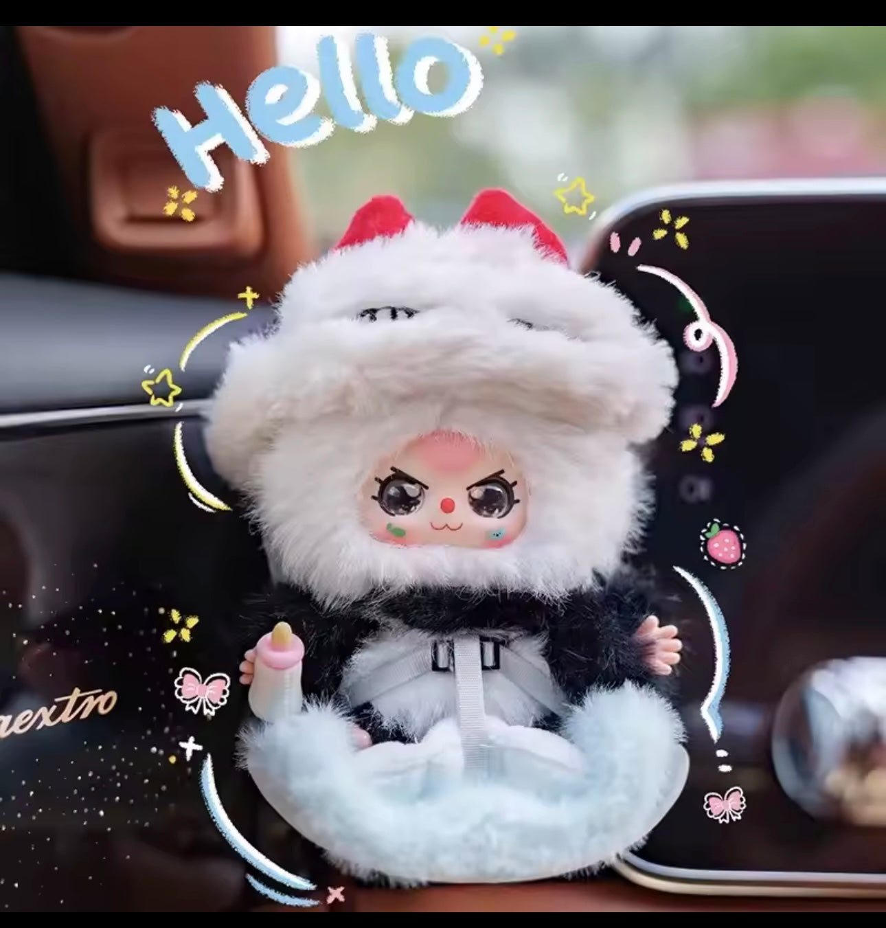 Baby Three Car Seat Plush