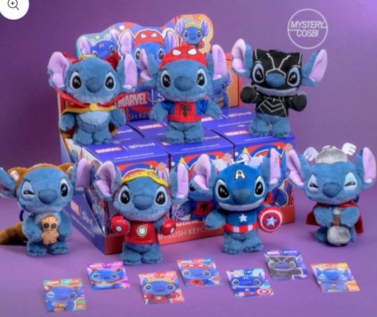 Stitch meets Marvel