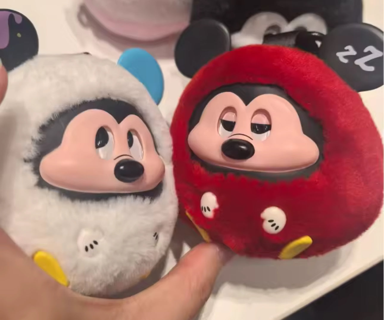 Mickey Mouse Plush Ball Pendant