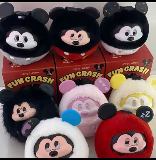 Mickey Mouse Plush Ball Pendant