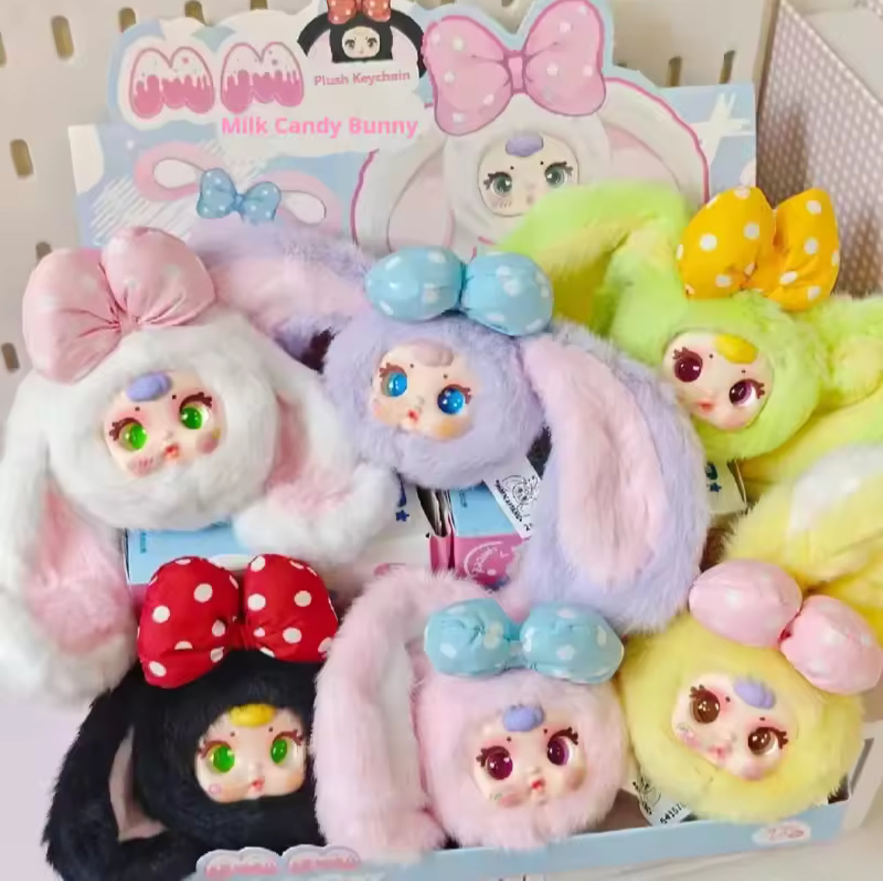 MM Candy Rabbits Keychain