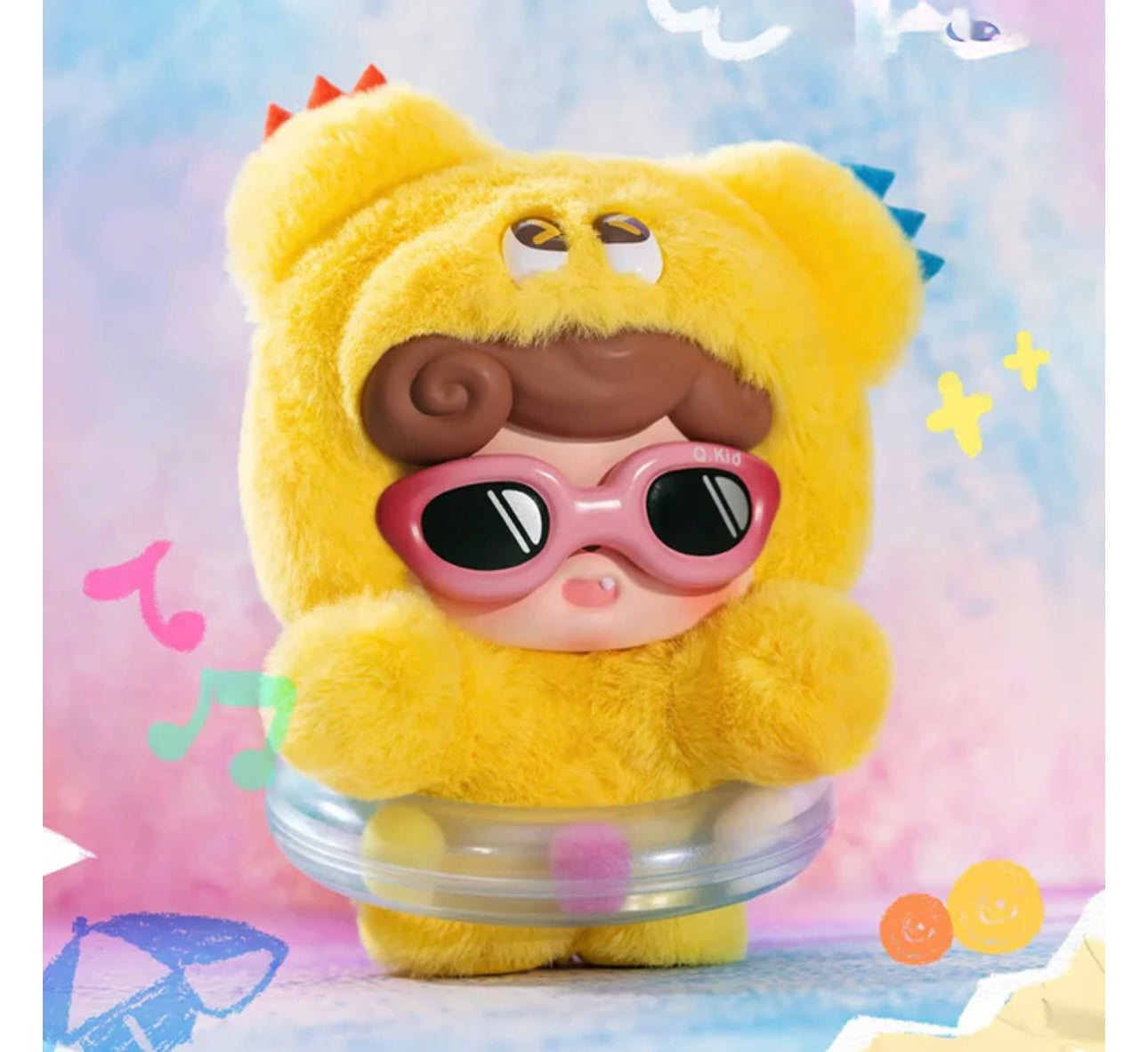 Q-Kids Emotionally Hairy Monsters