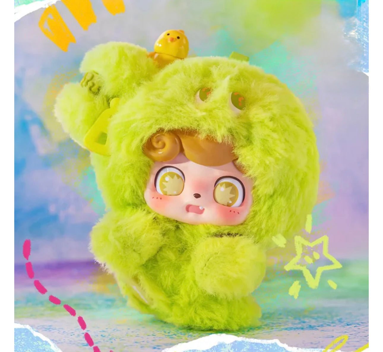 Q-Kids Emotionally Hairy Monsters