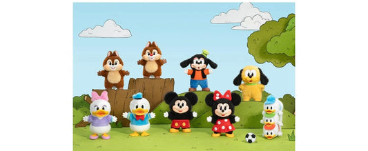 Mickey and Friends Plush Pendant