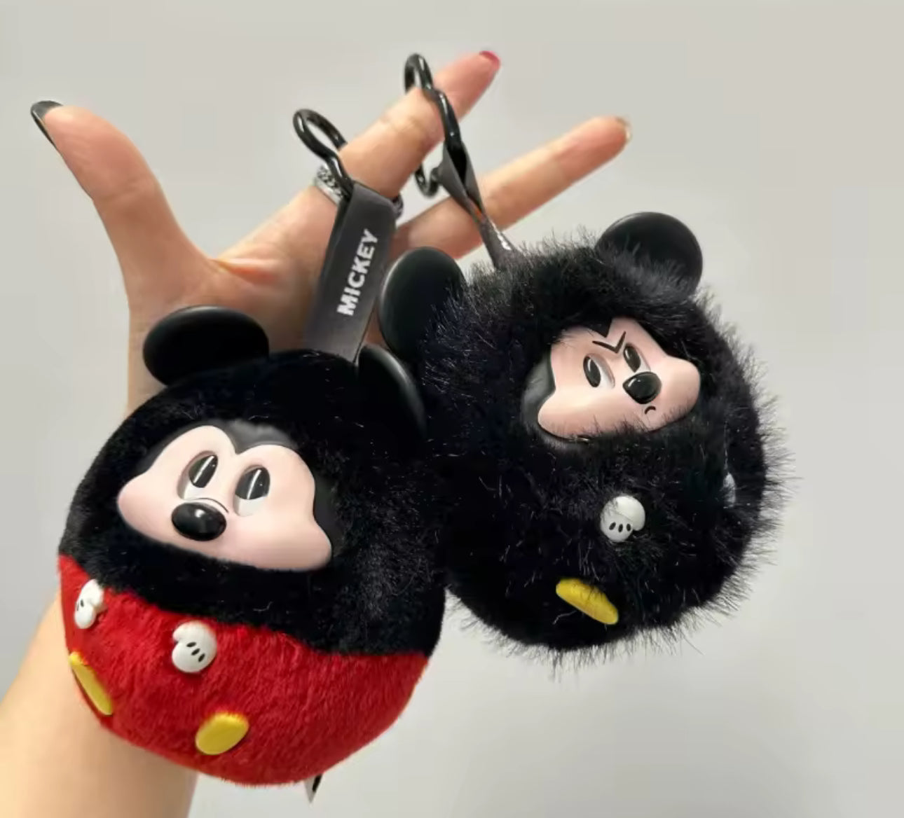 Mickey Mouse Plush Ball Pendant