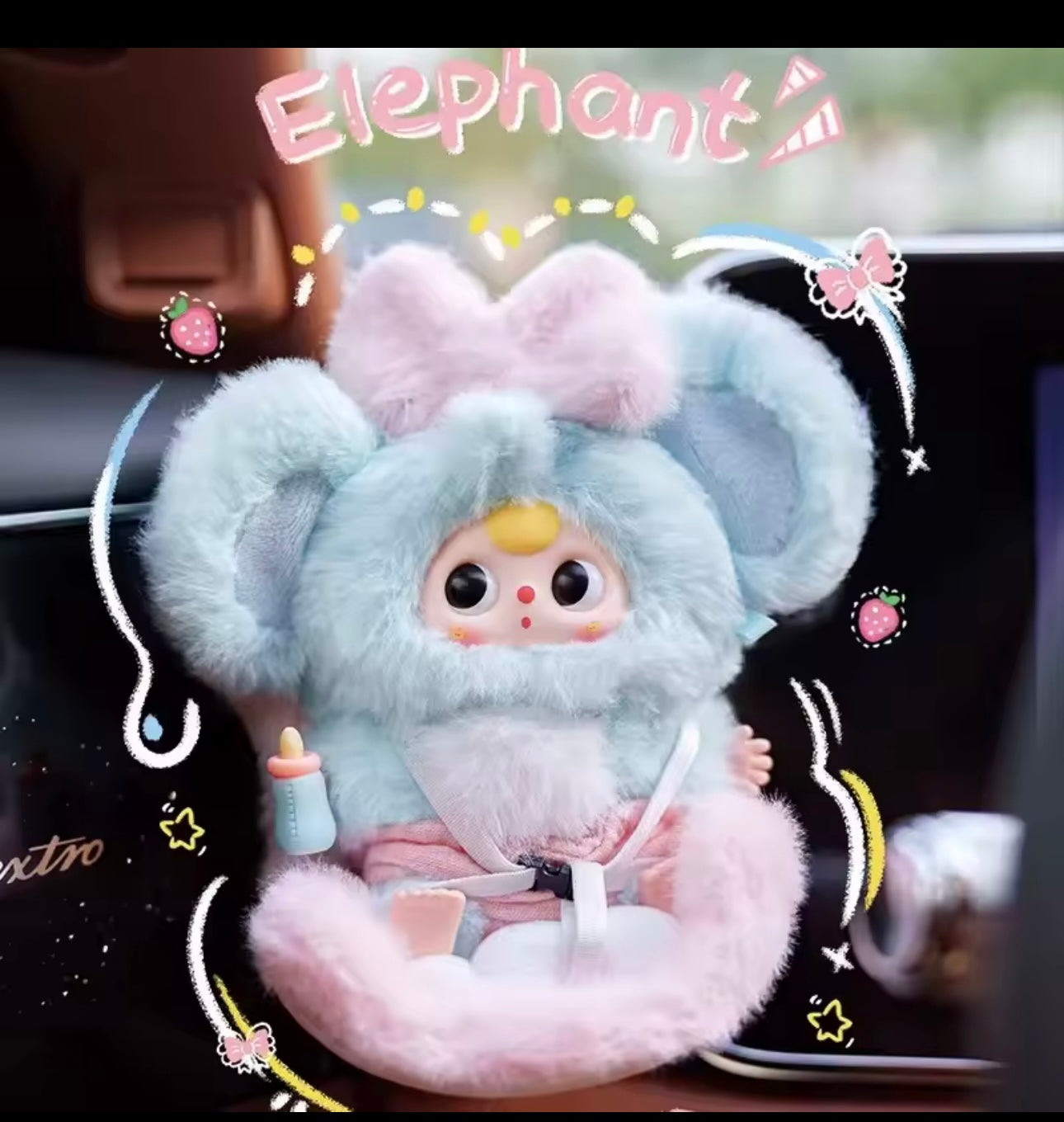 Baby Three Car Seat Plush